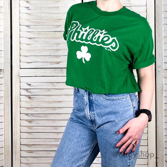 Philadelphia Phillies Graphic Crop Top - Picture 2 of 7